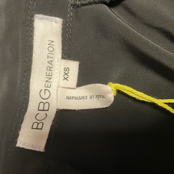BCBGeneration drape front black jacket size XXS - Picture 3 of 4